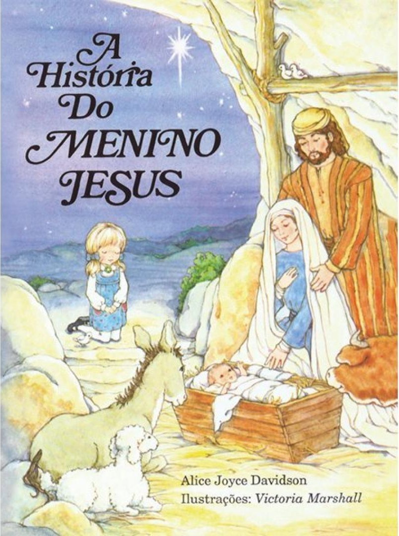 Capa de A história do menino Jesus